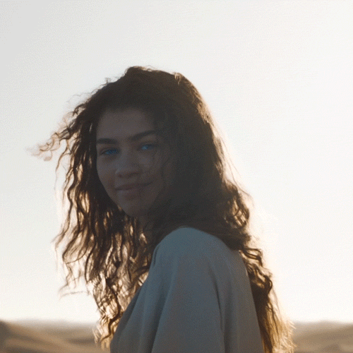Zendaya Charmingly Smiling GIF