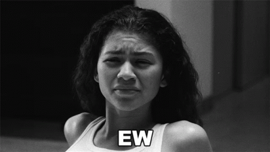 Zendaya Disgust GIF