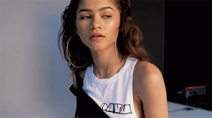 Zendaya Fierce Pose GIF
