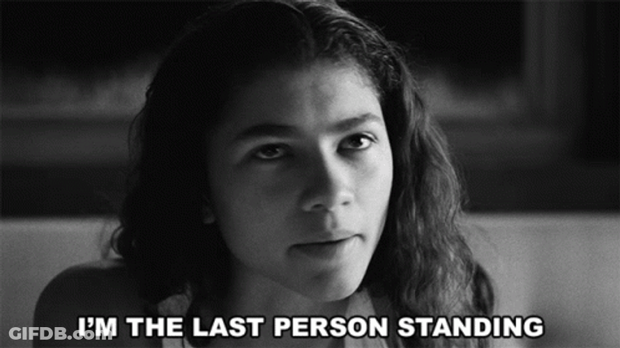Zendaya Im A Survivor Person Standing GIF