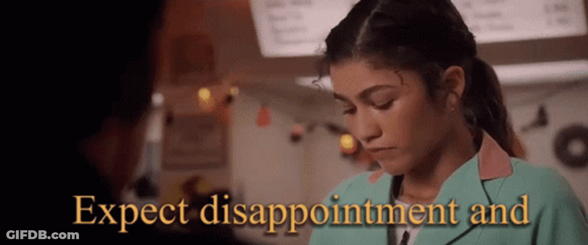 Zendaya My Disappointment Is Immeasurable GIF