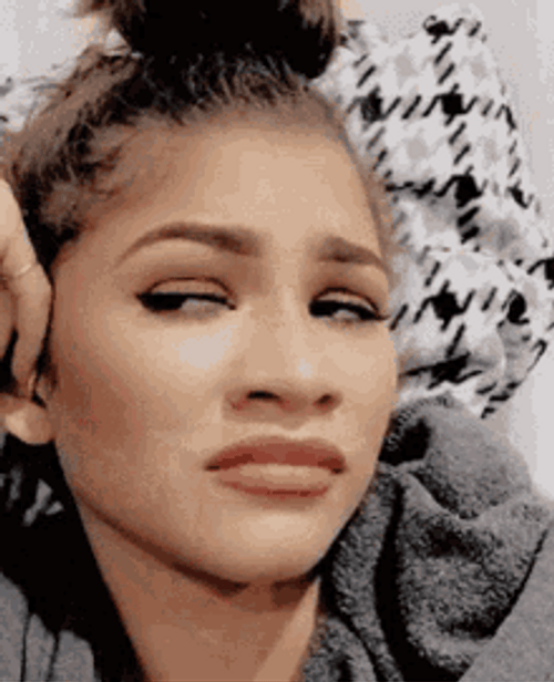 Zendaya Side Eye Reaction GIF
