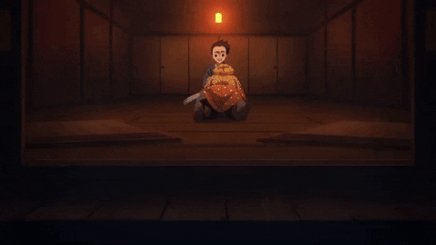 Zenitsu Fears Demon GIF