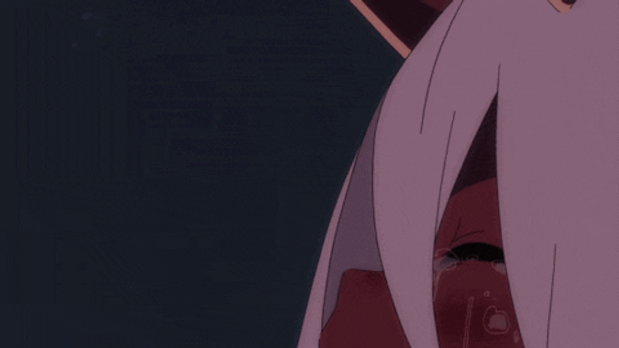 Zero Two Crying Tears GIF