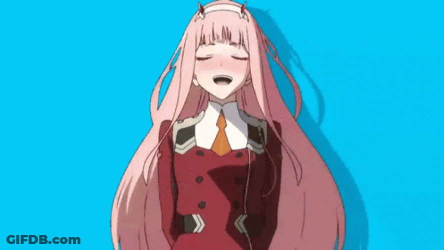 Zero Two Dance Colorful GIF