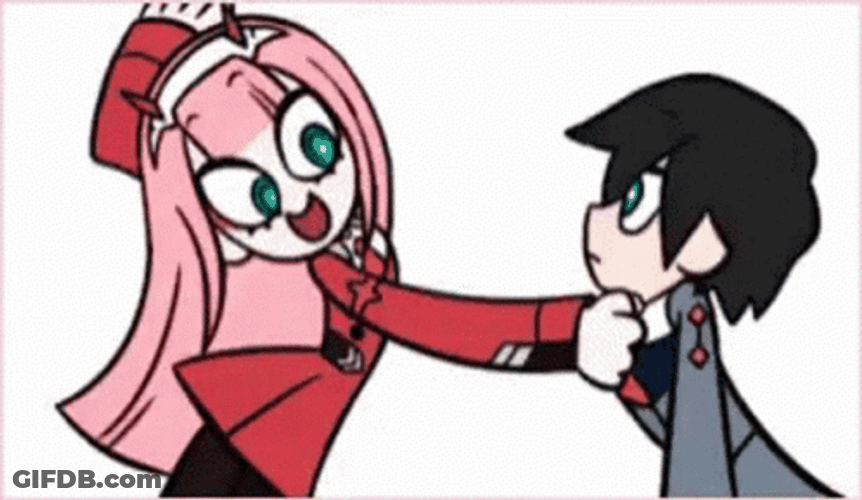 Zero Two Dance Couple GIF