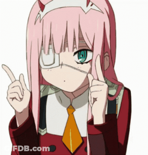 Zero Two Hand Dance GIF