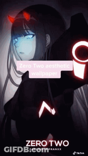 Zero Two With Horns GIF