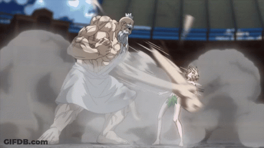 Zeus Adan Vs Adam Punch GIF