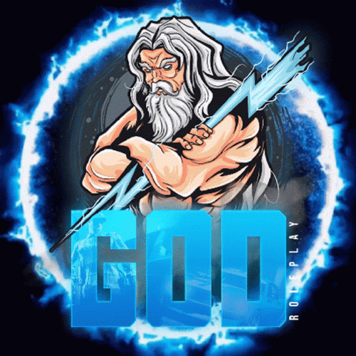 Zeus Angry Thunder God GIF
