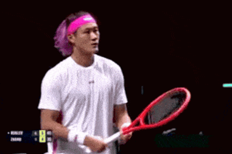 Zhang Zhizhen Tennis GIF