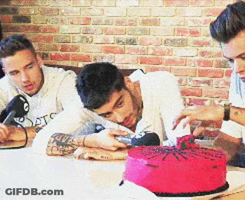 Ziam Rainbow Cake GIF