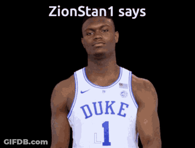 Zion Zion Williamson GIF