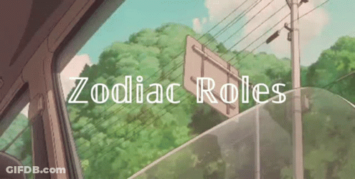 Zodiac Roles Sign GIF