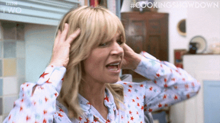 Zoe Ball Going Crazy Loco GIF
