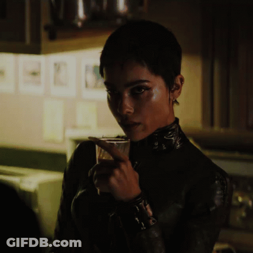 Zoë Kravitz Catwoman GIF