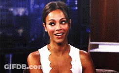 Zoe Saldana GIF