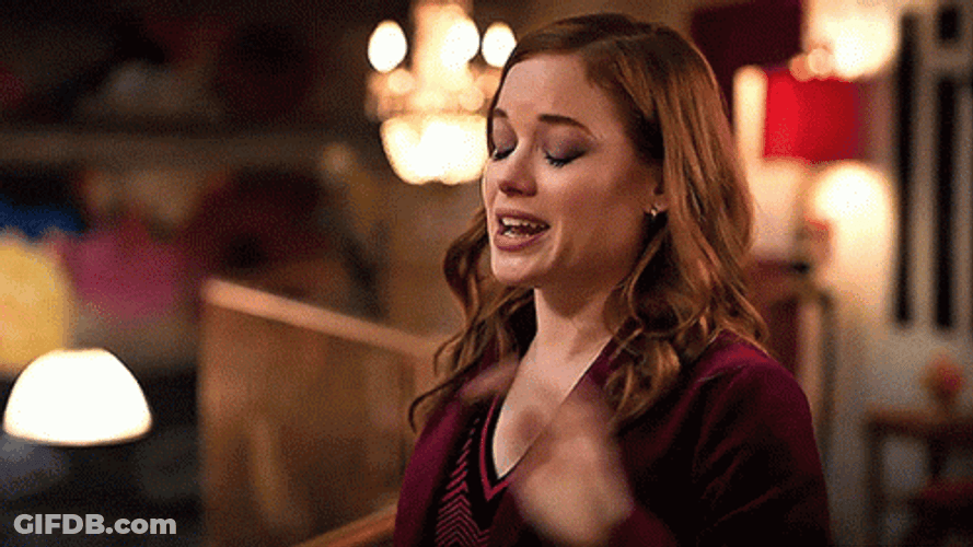 Zoey Clarke Flustered Extraordinary Playlist GIF