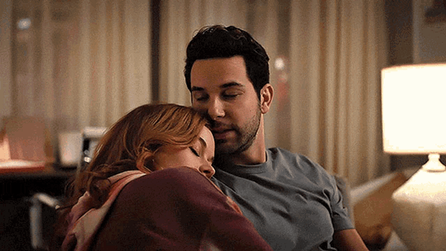 Zoey's Extraordinary Playlist Max Forehead Kiss GIF