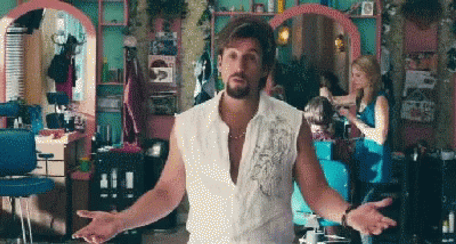 Zohan Push Ups GIF
