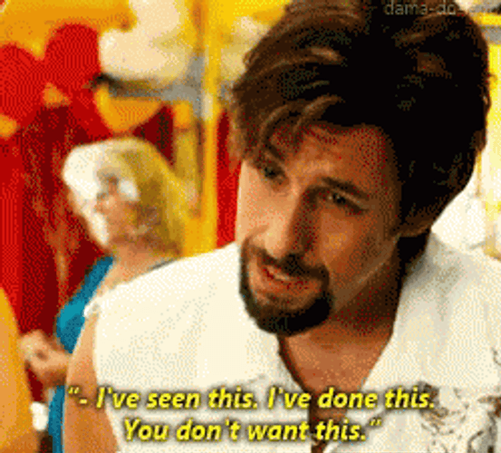 Zohan Seriously Advising GIF