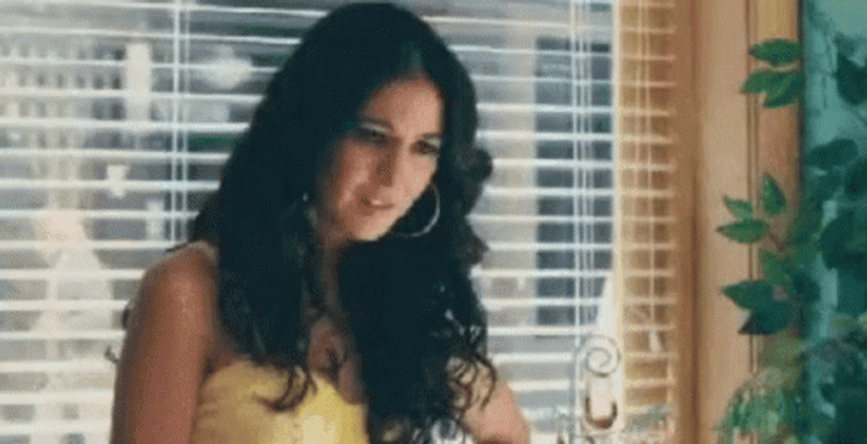 Zohan Showing Off To A Girl GIF