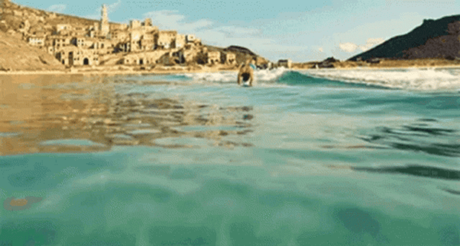 Zohan Slow Motion Diving GIF