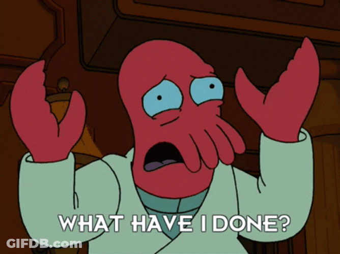 Zoidberg What Have I Done GIF
