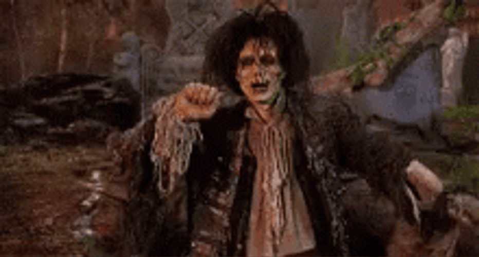 Zombie Funny Yawning GIF