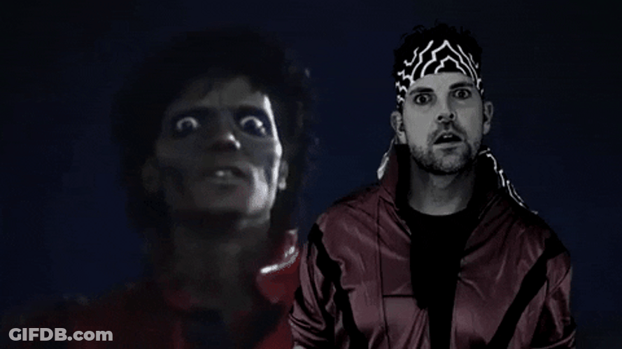 Zombie Michael Jackson Thriller Dance GIF
