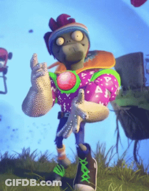 Zombie Pvz Superstar GIF