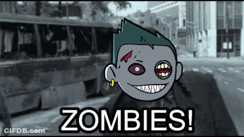 Zombie Saying Zombies GIF