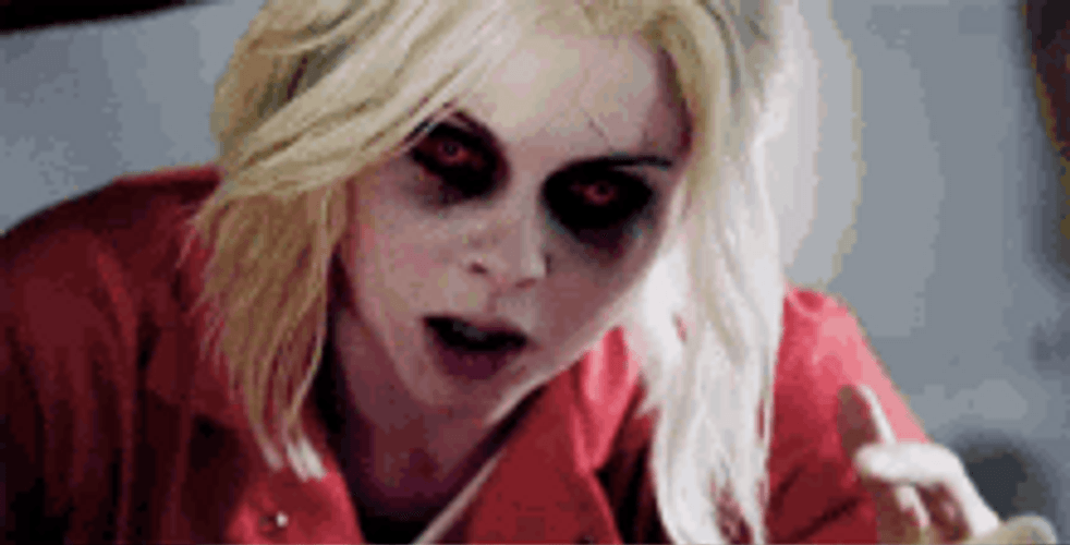 Zombie With Red Eyes GIF