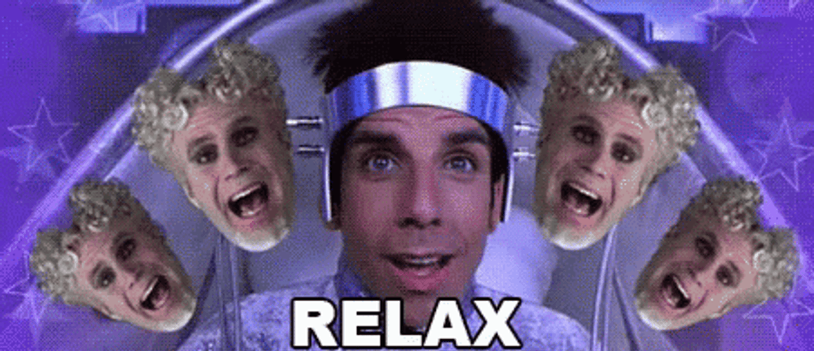 Zoolander Mugatu Relax GIF