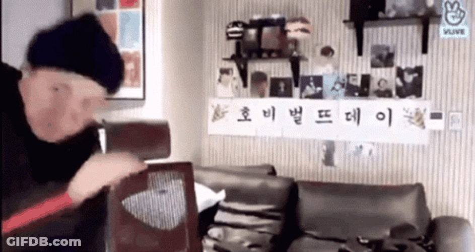 Zoom Background BTS Funny GIF