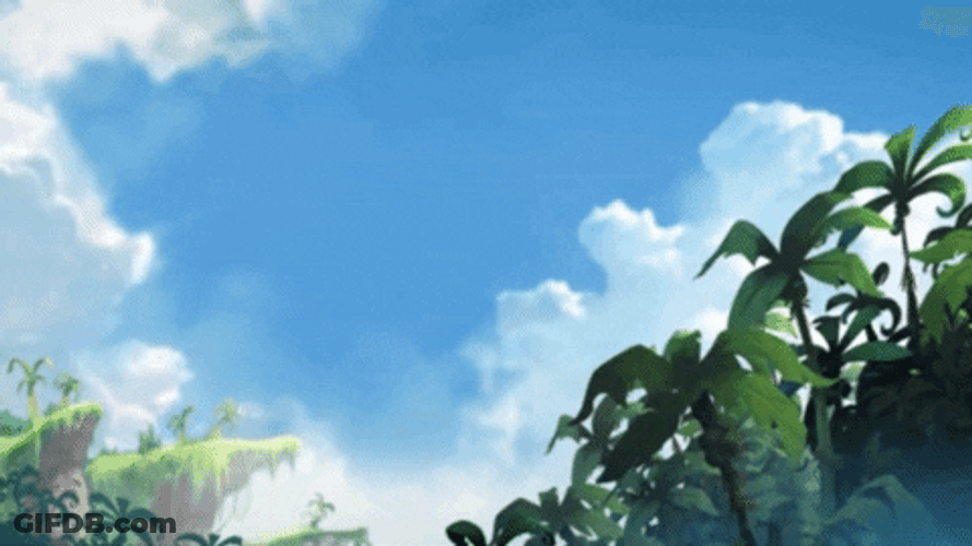 Zoom Background Dinosaur Jungle GIF