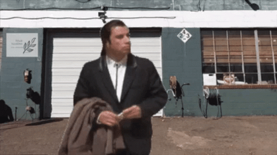 Zoom Background John Travolta Meme GIF