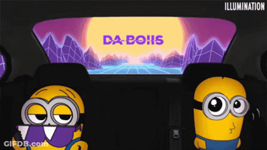 Zoom Background Minions GIF