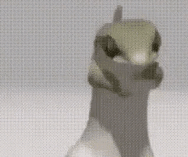 Zoom In Dancing Lizard GIF