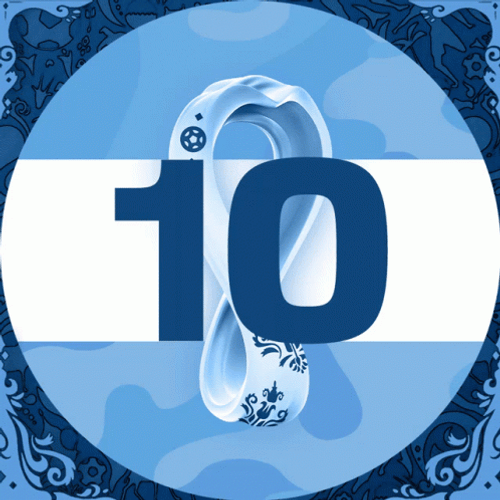 Zoom In Number 10 GIF