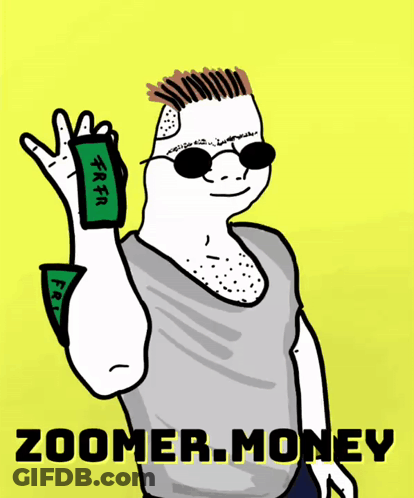 Zoomer Money Cartoon GIF