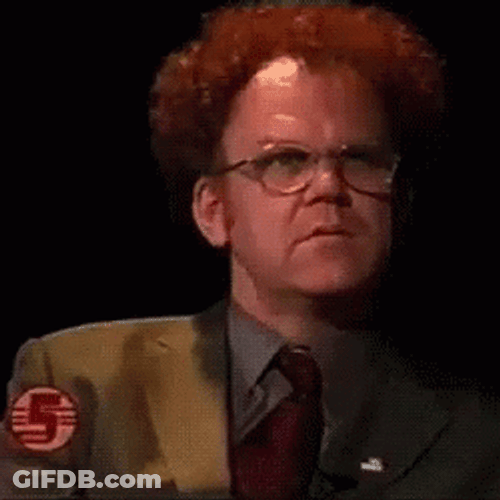 Zooming In Steve Brule Annoyed Face GIF
