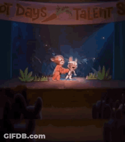 Zootopia Blood Scene On Stage GIF