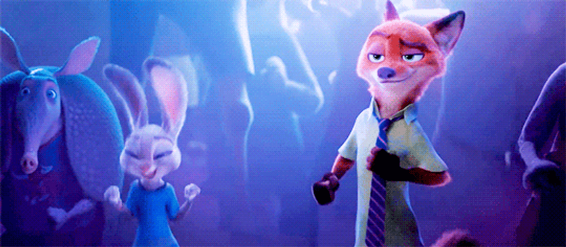 Zootopia Dancing Party GIF