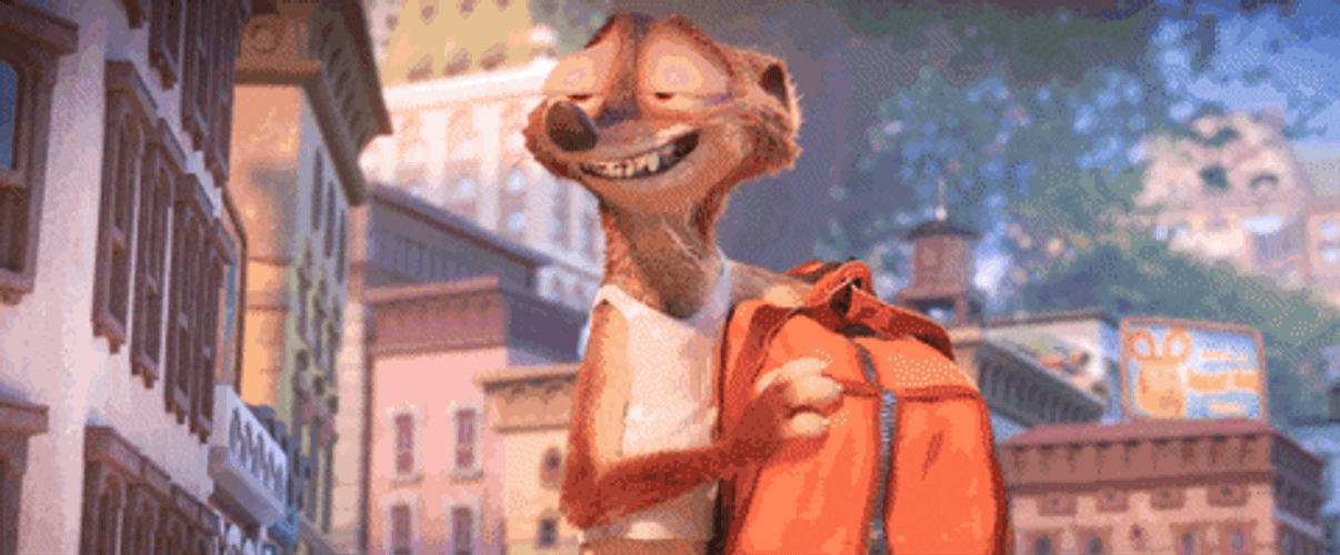 Zootopia Judy Lifted Donut GIF