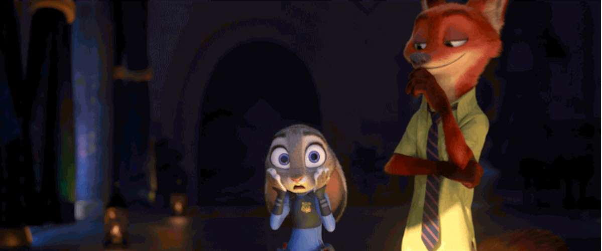 Zootopia Judy Surprised Reaction GIF