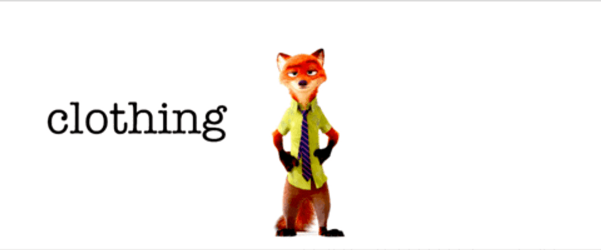 Zootopia Nick Shows Clothing Fashion GIF
