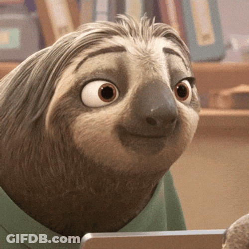 Zootopia Sloth Slow Down Wow GIF