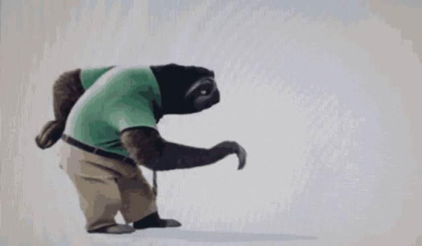 Zootopia Sloth Slow Walking GIF