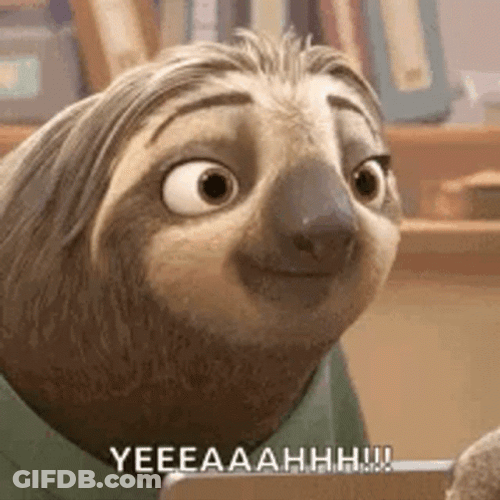 Zootopia Sloth Yeah GIF